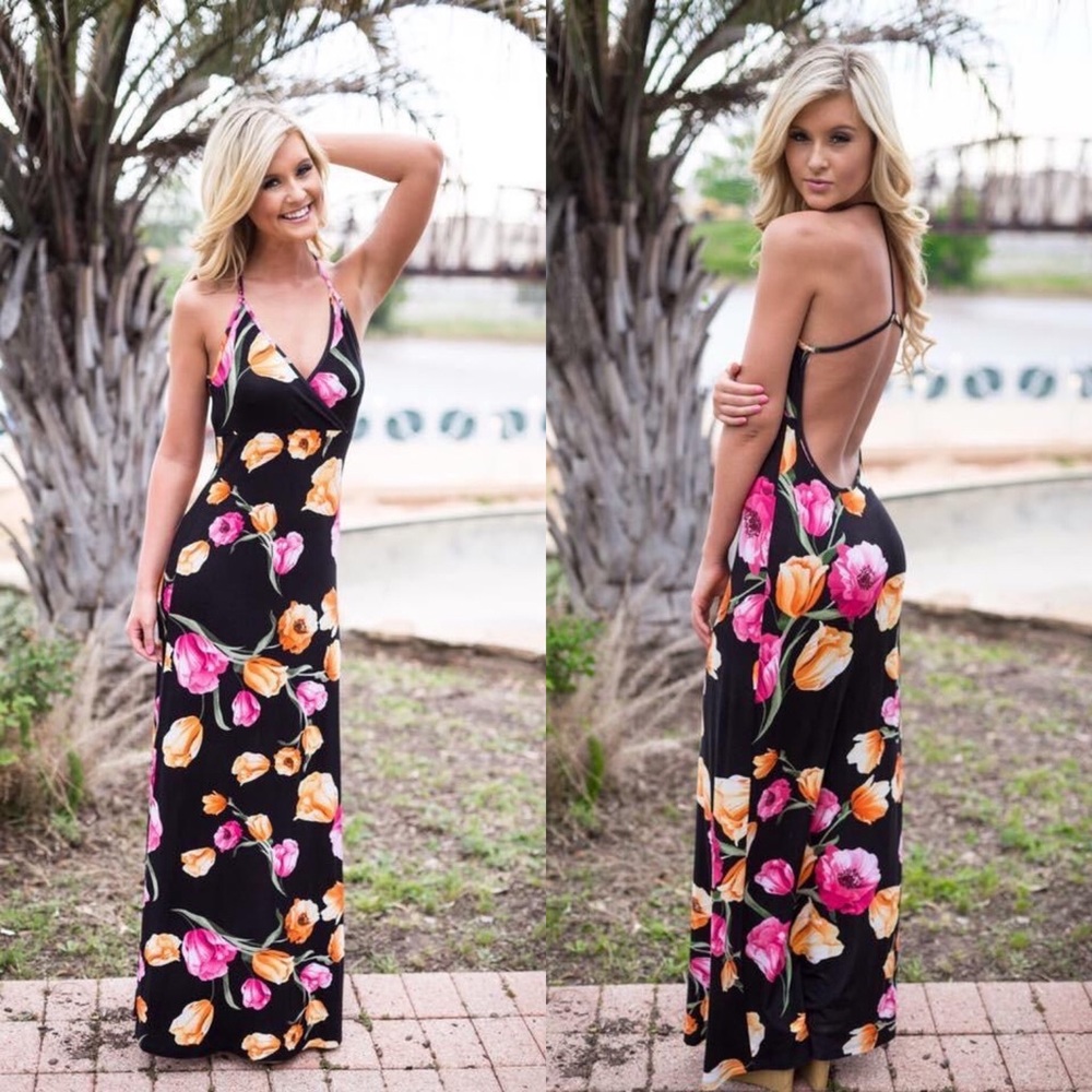 Inez maxi dress
